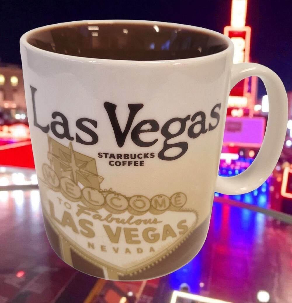 Starbucks Coffee Las Vegas Nevada 16 oz. Mug Collector Series 2010